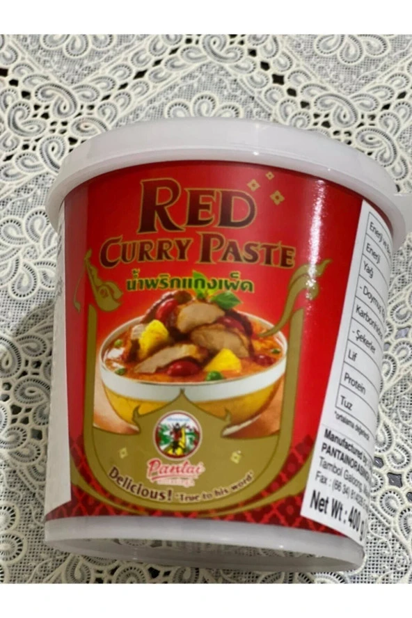 Pantai Red Curry Paste (thai Kırmızı Köri Ezmesi) 400g