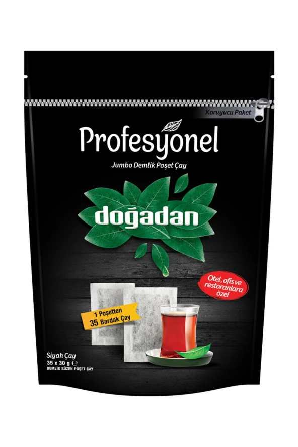 Doğadan Profesyonel Demlik Poşet Çay 35*30 Gr.