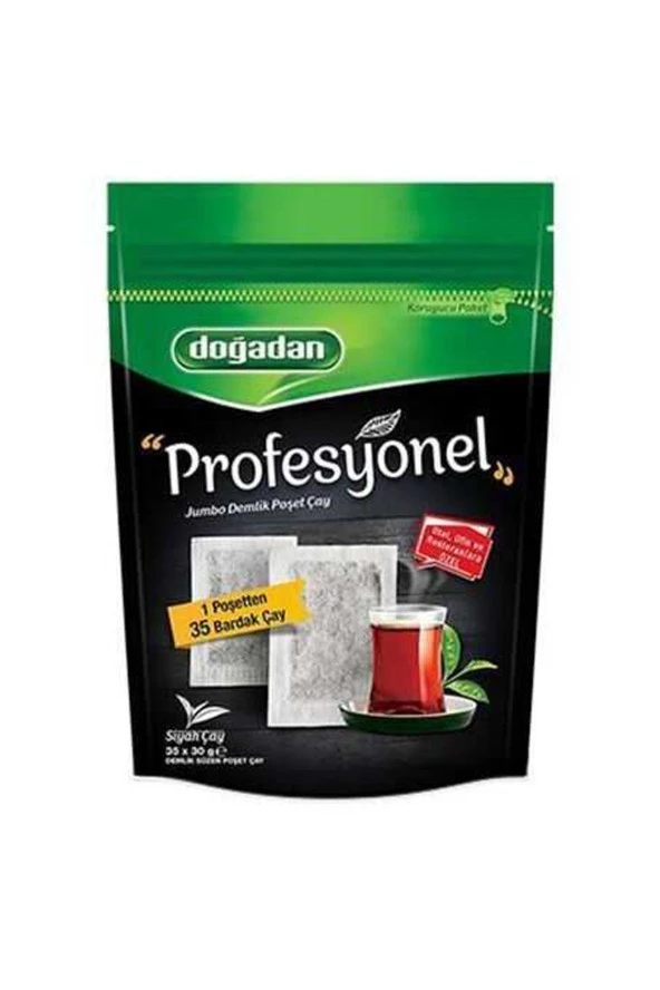 Doğadan Profesyonel Jumbo Demlik Poşet Çay 35 x 30 Gr