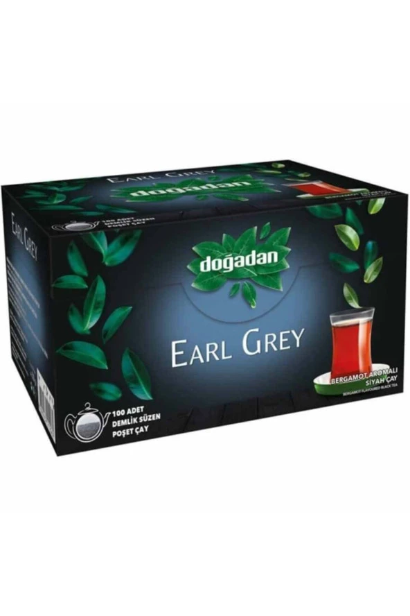 Doğadan BHR TEM-Doğadan Earl Grey Gizli Bahçe Demlik Poşet 100lü 3.2g