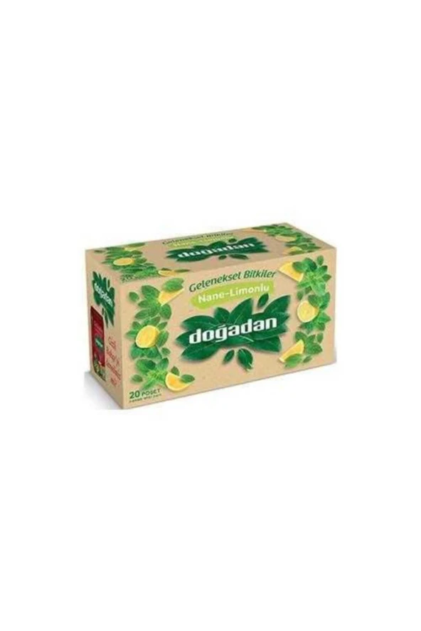 Doğadan Nane Limonlu Bitki Çayı 20'li