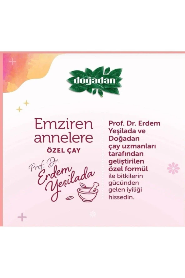 Doğadan BHR TEM -Doğadan Bitki Çayı Emziren Annelere Özel Çay 18'li X 3 Adet - 2
