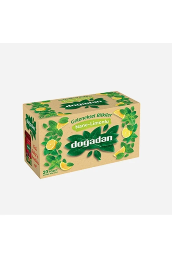 Doğadan Nane-limon Meyveli Bitki Çayı 40 Gr. (24'LÜ)