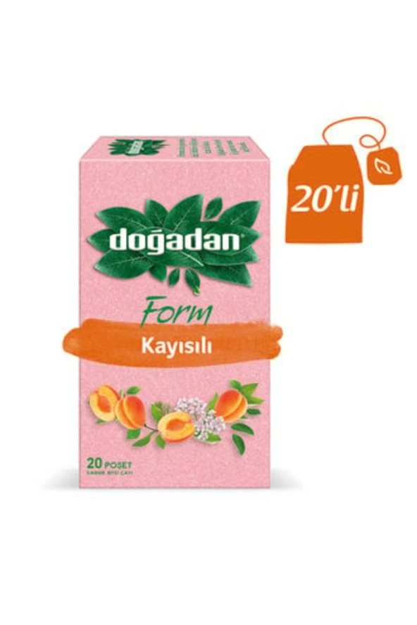 Doğadan Form Kayısılı Karışık Bitki Çayı 40 G ( 12 ADET )