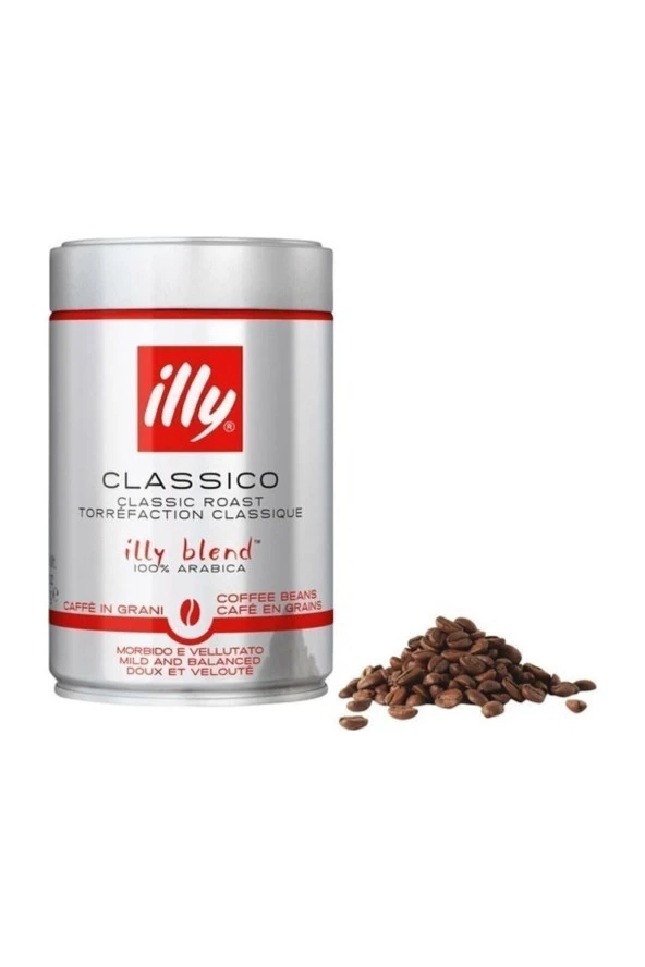illy Classico Orta Kavrulmuş Çekirdek Kahve Teneke (7577) 250 gr
