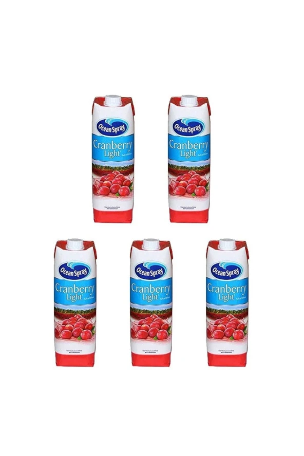 Ocean Spray Cranberry Light Juice 1 lt 5 Adet