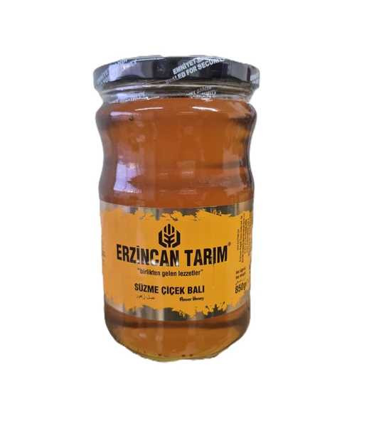 Erzincan Tarım Bal Çiçek Balı Honey 850 Gr