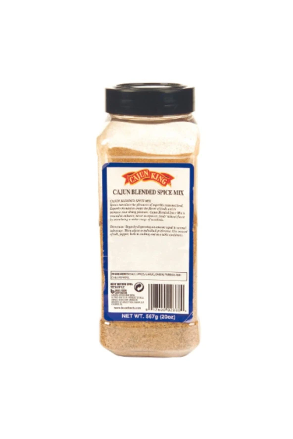 Cajun King Cajun Blended Spice Mix 567 gr