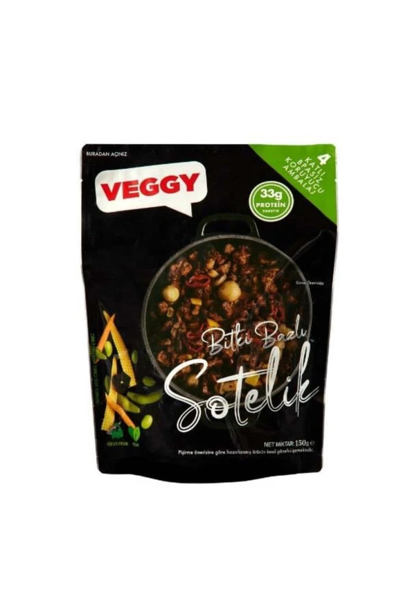 Veggy Bitki Bazlı Sotelik 150gr