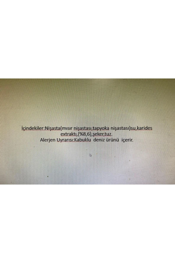 Dragon Pearl Karides cipsi kraker beyaz 227 gr x 12 adet - Resim 3