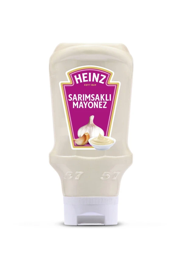 Heinz Sarımsaklı Mayonez Topdown Heınz 400gr