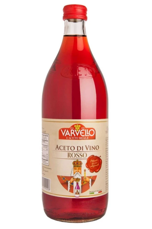Varvello Kırmızı Şarap Sirkesi 1000 ml