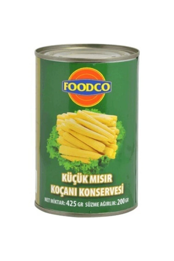Foodco Mısır Koçanı 425 Gr Konserve