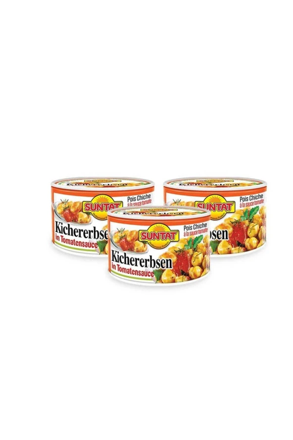 Baktat Nohut Pilaki Konservesi 3 x 400 g
