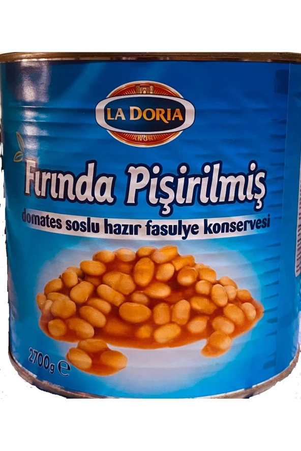 La Doria Kuru fasülye pişmiş baked beans 2700 gr