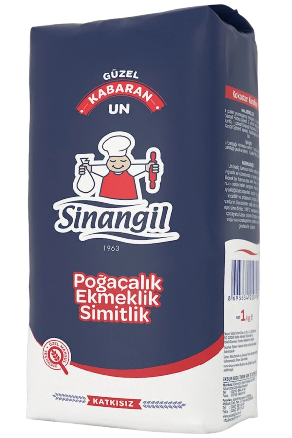 Sinangil Poğaçalık, Ekmeklik, Simitlik Un 2 Kg