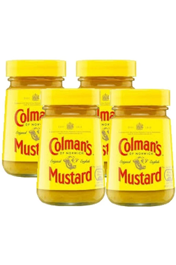 Colman's Hardal Mustard 100 G*4 Adet