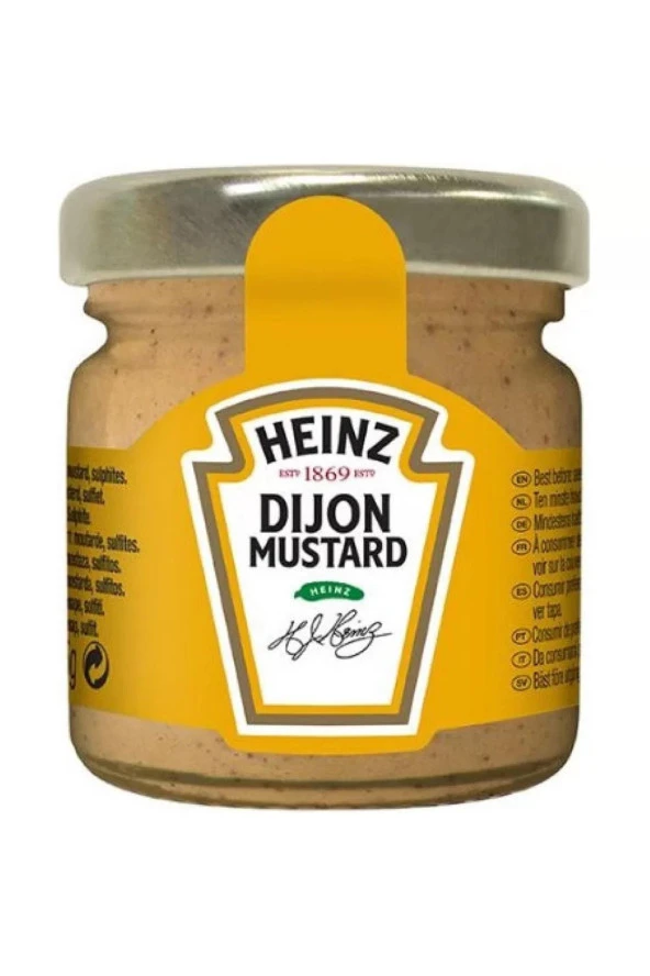 Heinz Hardal Dijon Cam Kavanoz 10 Lu Paket 10x35 G