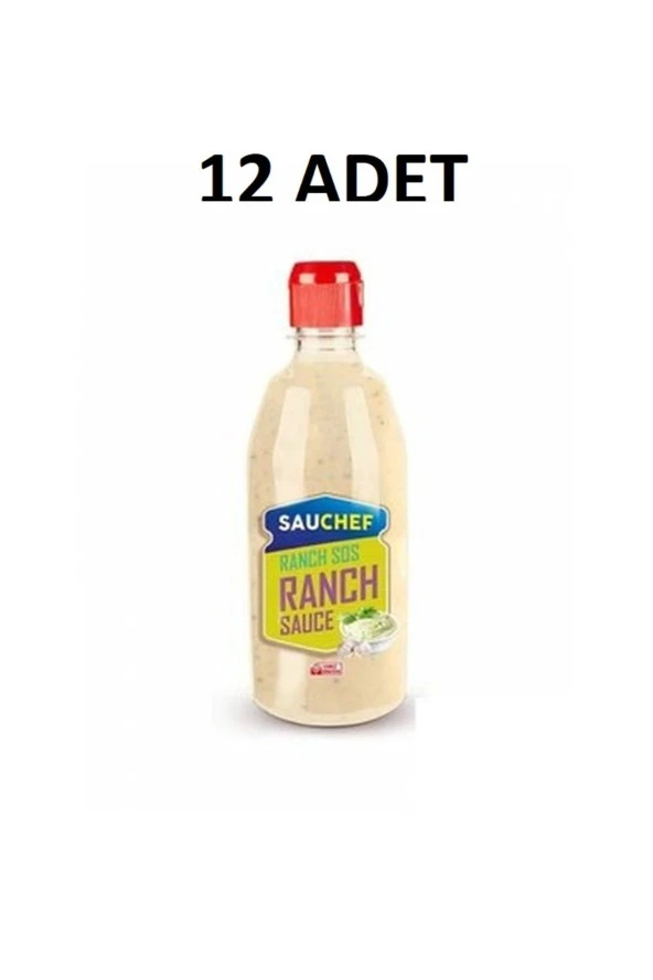 SAUCHEF Ranch sos 500 gr x 12 adet 1 koli