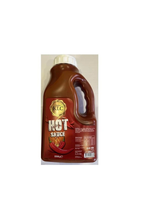 KLC Acı sos hot sos 2200 gr