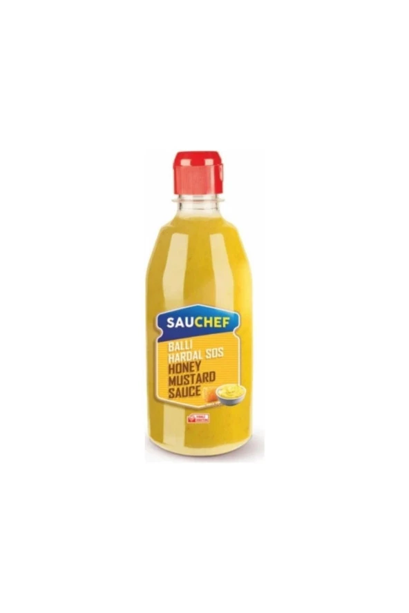 SAUCHEF Ballı Hardal Sosu Pet 550 Gr