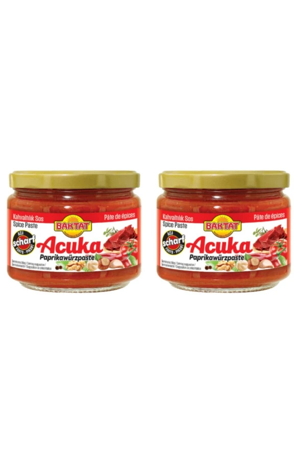 Baktat Orta Acı Acuka 310 Gr X 2 - 3