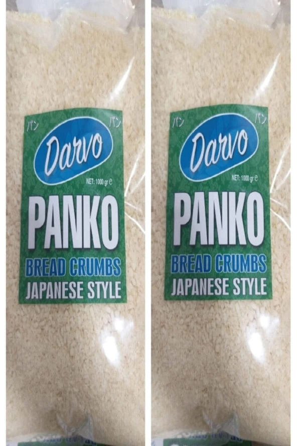 DARVO Japon Panko Ekmek Kırıntısı 1kg X 2 Adet
