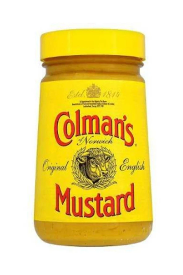 Colman's Colman S English Mustard Ithal Hardal Cam Kavanoz 170 Gr