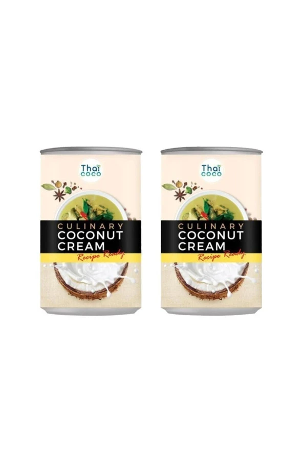 THAI COCO Kuliner Hindistan Cevizi Kreması 400ml X 2