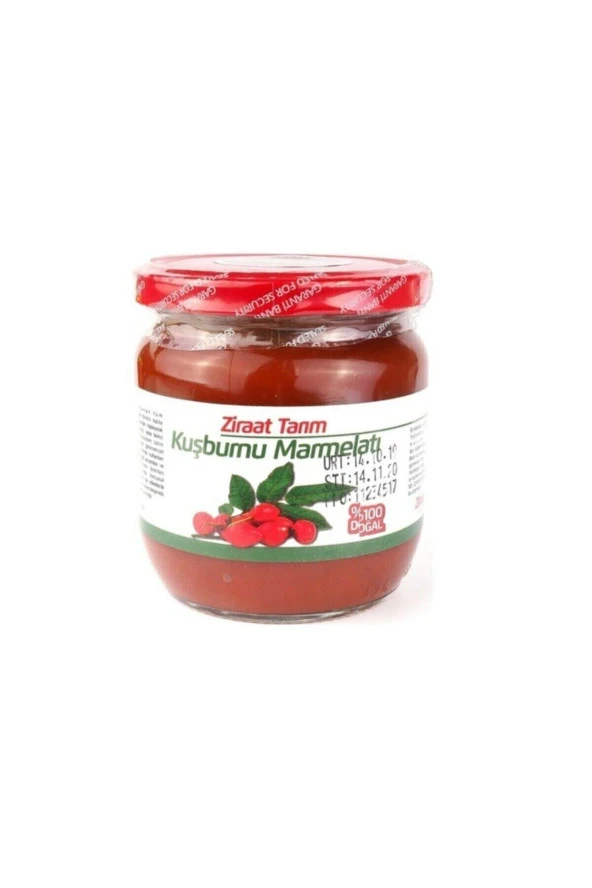 Ziraat Tarım Şeker Ilavesiz Kuşburnu Marmelatı 450 gr