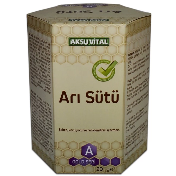 Aksu Vital Arı Sütü 20 Gr