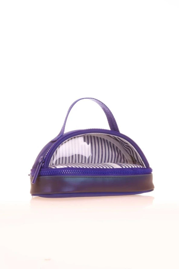 Kaukko Kalem Çantası Crescent Magıc Dreams Leather N.blue K2680
