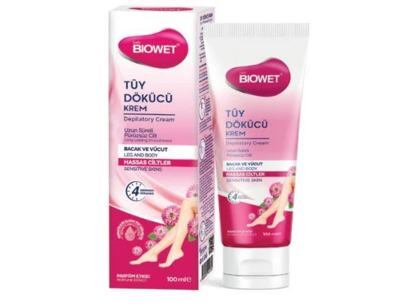 Lady Biowet Tüy Dökücü Krem Hassas Ciltler İçin 100 Ml