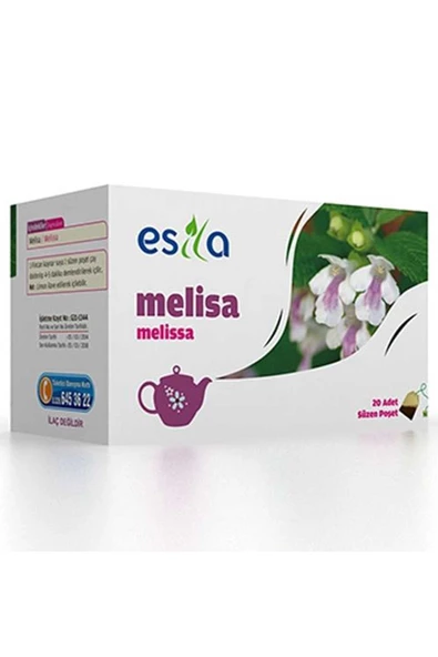 Pars Melisa Bitki Çayı Sallama Süzen Poşet x3 Adet - 1