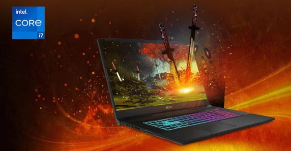 MSI NB KATANA 17 B13VGK-1287XTR I7-13620H 16GB DDR5 RTX4070 GDDR6 8GB 1TB SSD 17.3 FHD 144Hz DOS - 3