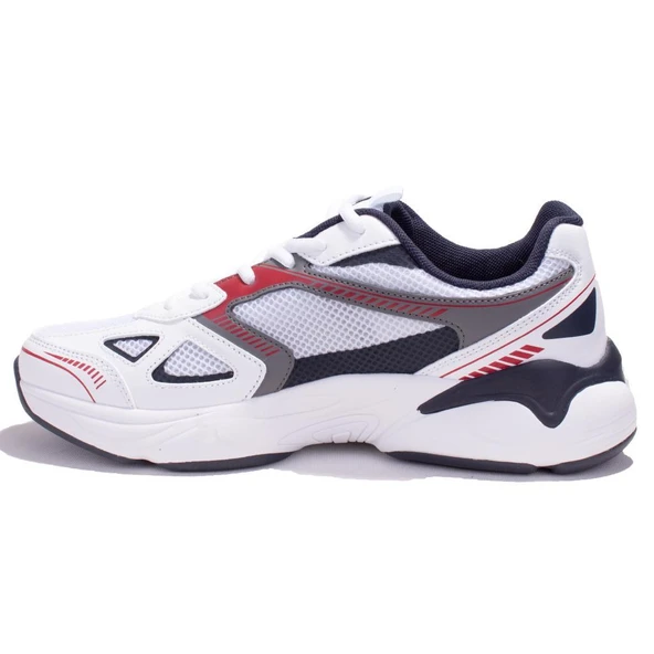 Lumberjack TechCN Beyaz Kırmızı Ortopedik Günlük Erkek Spor Ayakkabı - 3