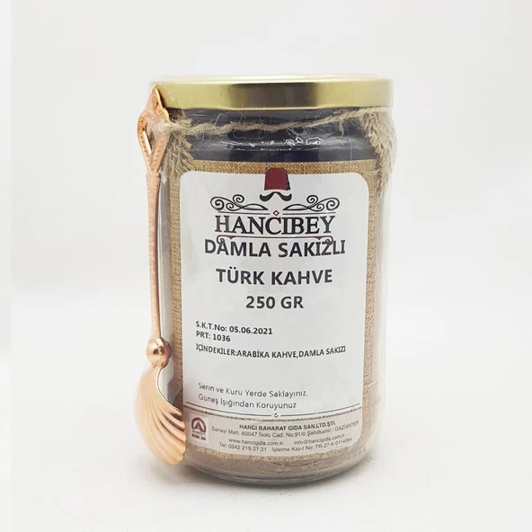 Hatıra Damla Sakızlı Türk Kahvesi  250g