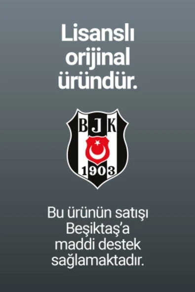 Beşiktaş Orijinal Lisanslı Kartal Baskılı Çocuk Sweat - 3
