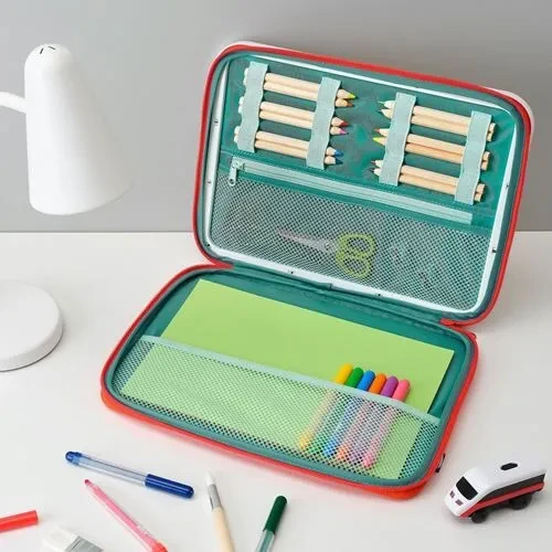 IKEA Mala Çocuk Çizim Boyama Çantası Kırmızı 35 X 27 Cm - 4