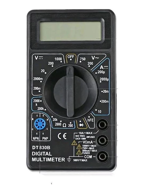 OEM DT830B Dijital Multimetre Voltmetre Ampermetre