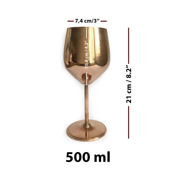 Shark Anatolia Vine Gall Bakır Kadeh - 4