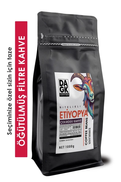 Etiyopya Çekirdek Kahve 1000g (%100 Arabica) - 2
