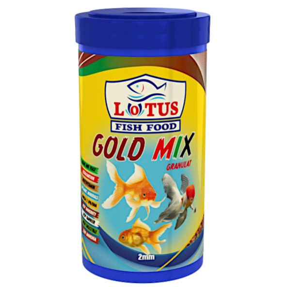 Amore Goldy Mix 250ml + Rose Goldi Red 250ml + Lotus Gold Mix 250 Ml Kutu Japon Balığı Yemi - 6