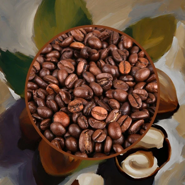Mim and More Hazelnut Coffee Fındık Aromalı Kahve Çekirdek Kahve 200 Gr - 4