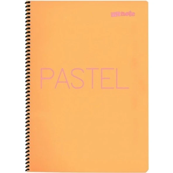 Mynote Flex Pastel Defter Spiralli Pp Kapak 80YP Kareli A4 1 Adet