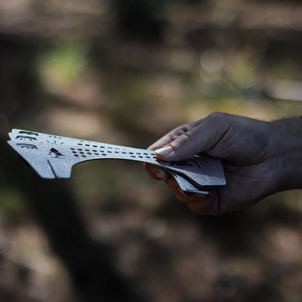 Kamp Ayısı® Çelebi™ Bushcraft Jel Yakıtlı Osmanlı Ocağı - 7