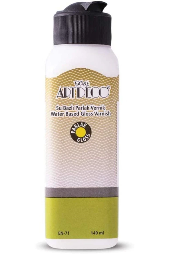 Artdeco Su Bazlı Parlak Vernik 140Ml