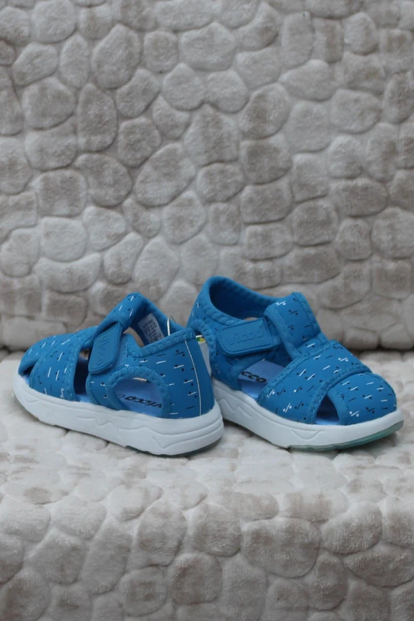 Vicco 332.E24Y.306 Bumba III Mavi Phylon Çocuk Sandalet - Resim 3