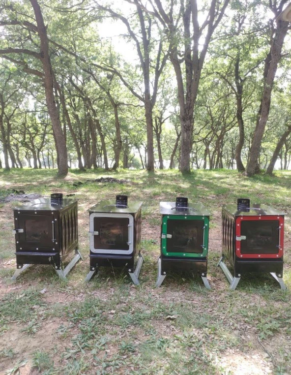 Kamp ve Çadır Sobası, Odun Sobası, Taşınabilir Soba - 4