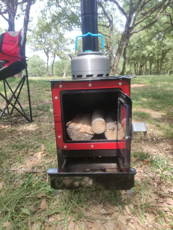Kamp ve Çadır Sobası, Odun Sobası, Taşınabilir Soba - 3